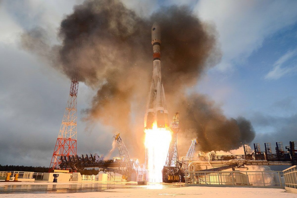 Успешный запуск ракеты проведен с космодрома Плесецк.jpg