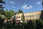 Пожар в Королёве на ул. Дзержинского локализован Пожар в Королёве на ул. Дзержинского локализован