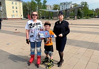 В Королёве госавтоинспектор провела мероприятие по повышению безопасности пользователей СИМ