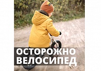 Осторожно: велосипед! Осторожно: велосипед!