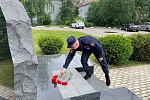 Полицейские в Королёве приняли участие в акции, посвящённой Дню памяти и скорби