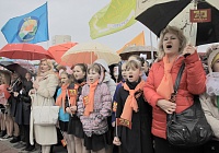 Песню «День Победы» исполнили 3 тысячи королёвцев