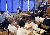 Сотрудники Госавтоинспекции в г.о. Королёв провели профилактические беседы с учащимися