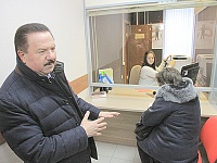 Глава города участвовал в обсуждении работы МФЦ