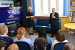 Председатель Совета депутатов в Королёве Александр Ходырев встретился с учащимися МЦК-техникума им. С. П. Королёва