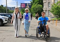 В Королёве проверили доступную среду для ветерана СВО с инвалидностью