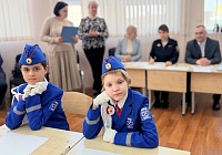 Госавтоинспектор УМВД России по г. о. Королёв провела брейн-ринг для юных инспекторов движения