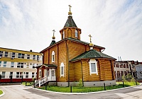 Десять лет храму преподобного Сергия  и мученика Валентина на РКК «Энергия»