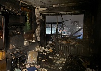 Пожар унес жизнь человека